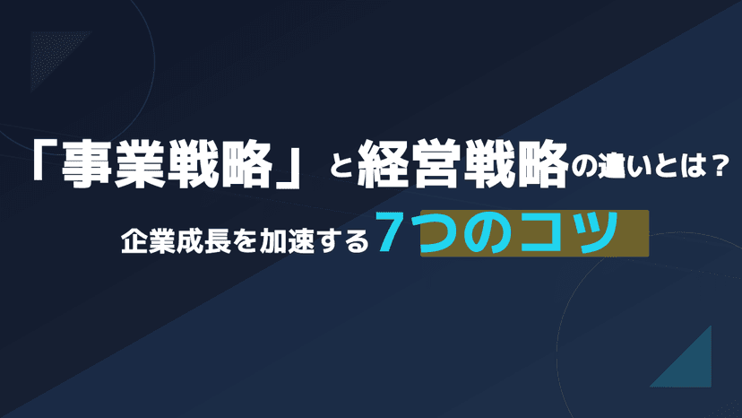 事業戦略と経営戦略の違いとは?全社・事業・機能の3階層をSaaS実例で比較【2026年版】